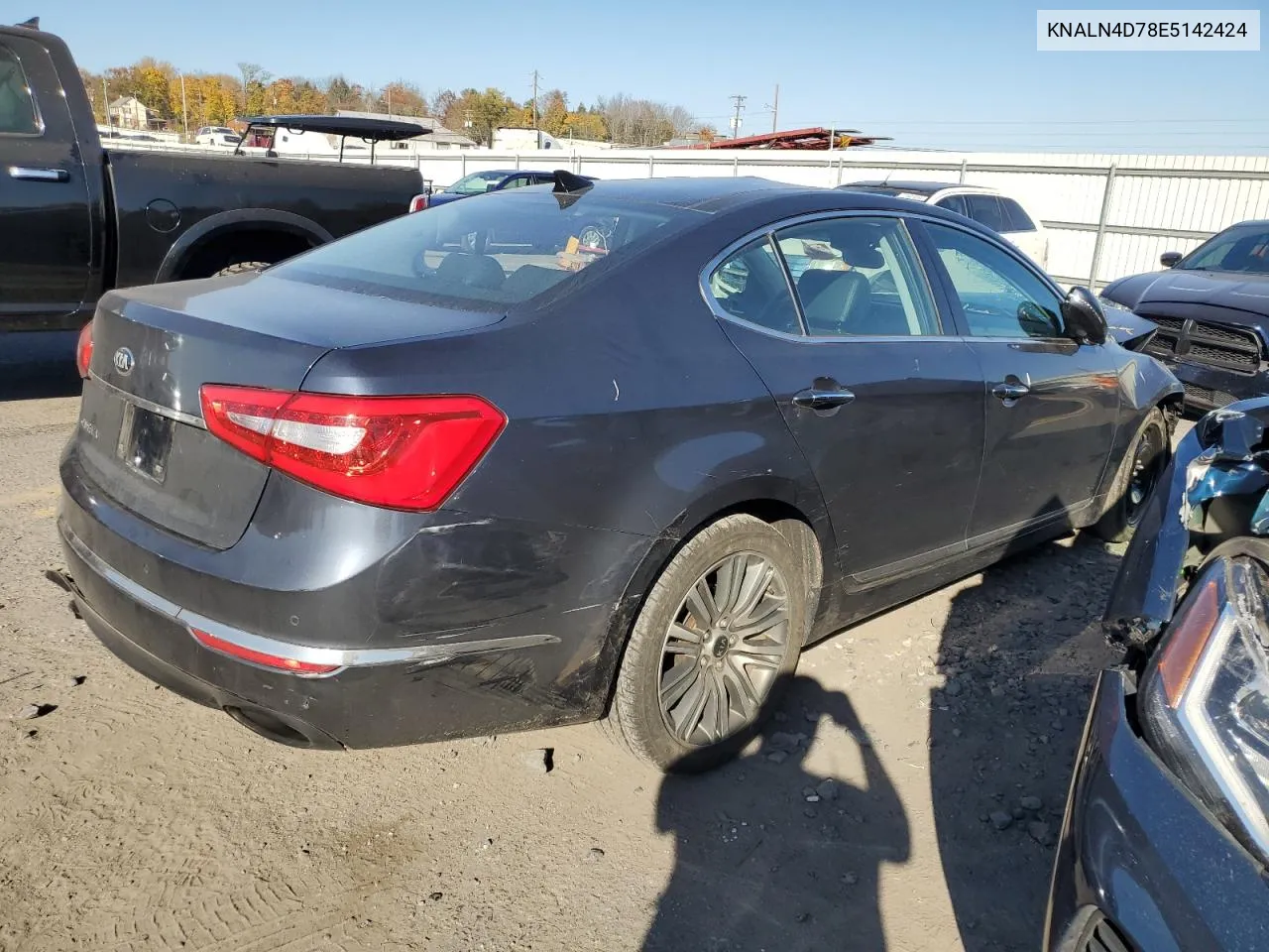 2014 Kia Cadenza Premium VIN: KNALN4D78E5142424 Lot: 77576304