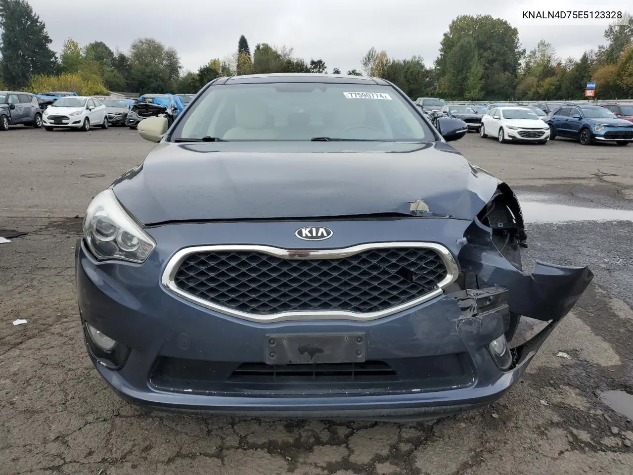 2014 Kia Cadenza Premium VIN: KNALN4D75E5123328 Lot: 77590774