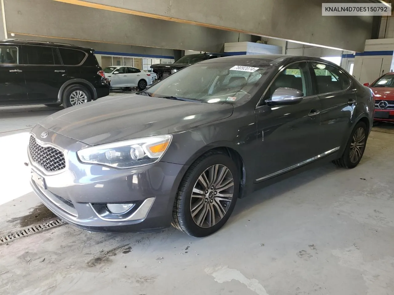 2014 Kia Cadenza Premium VIN: KNALN4D70E5150792 Lot: 78092074