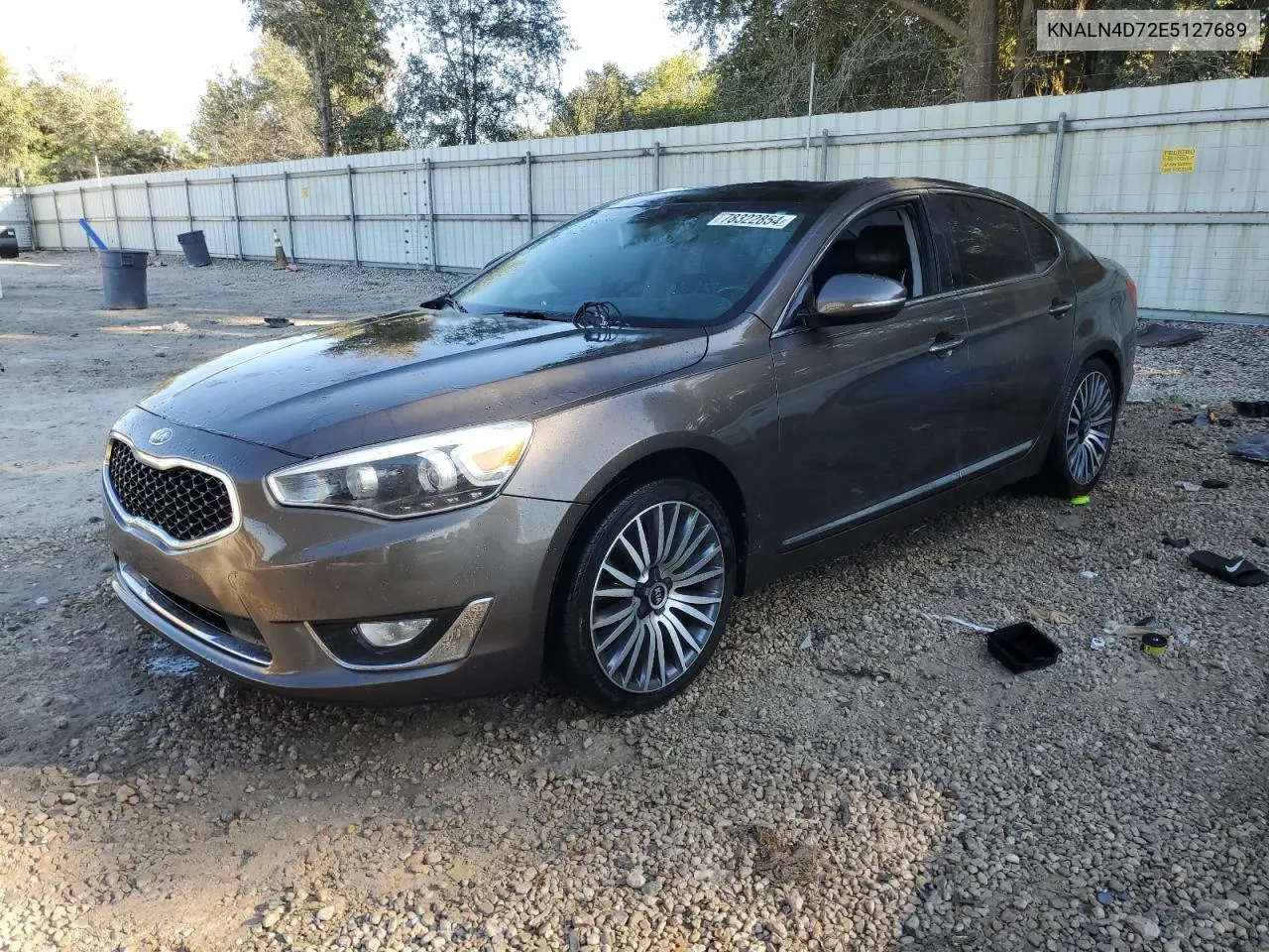 2014 Kia Cadenza Premium VIN: KNALN4D72E5127689 Lot: 78322854