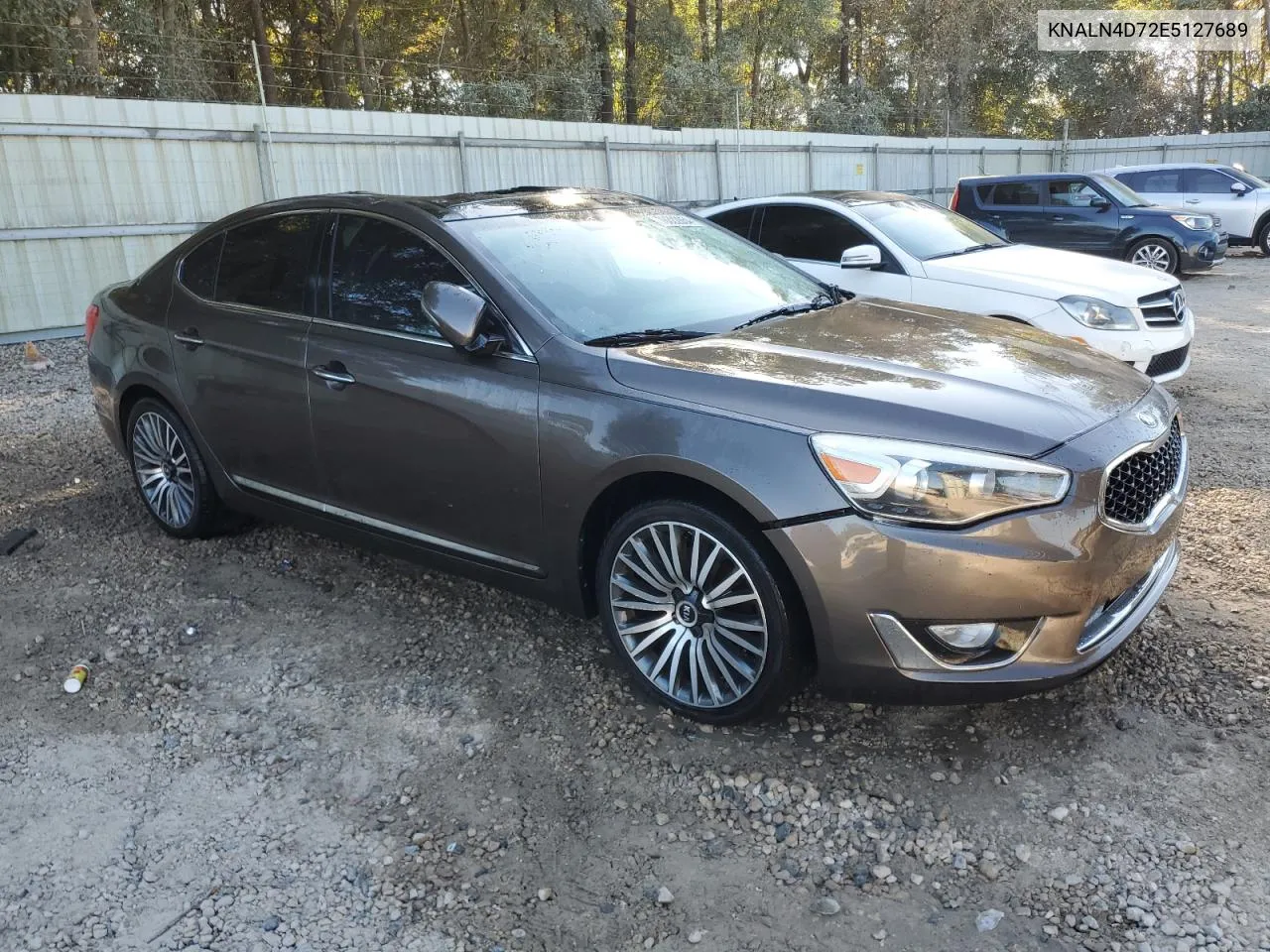 2014 Kia Cadenza Premium VIN: KNALN4D72E5127689 Lot: 78322854