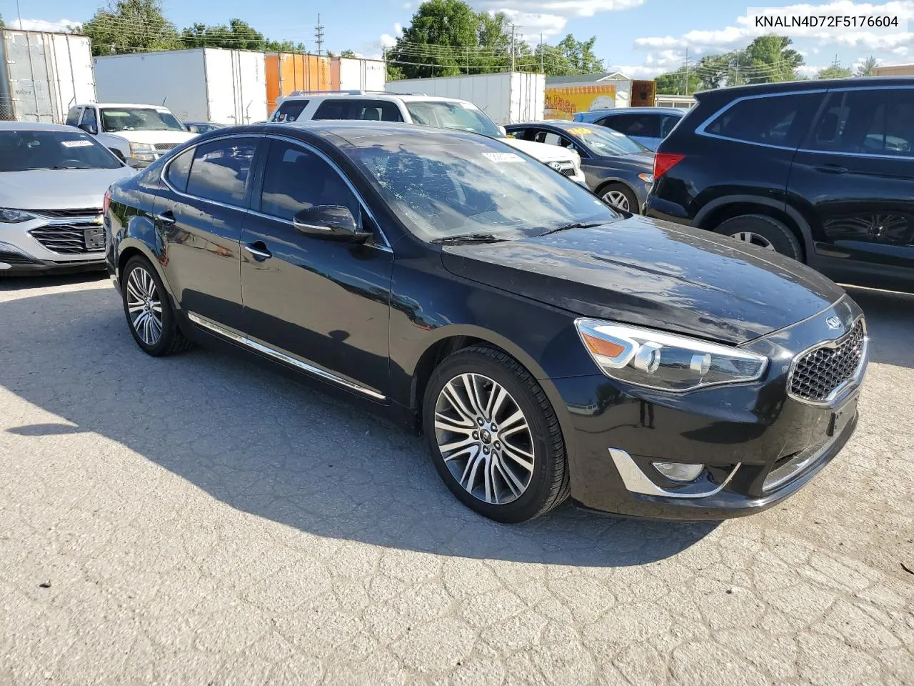 2015 Kia Cadenza Premium VIN: KNALN4D72F5176604 Lot: 58287744