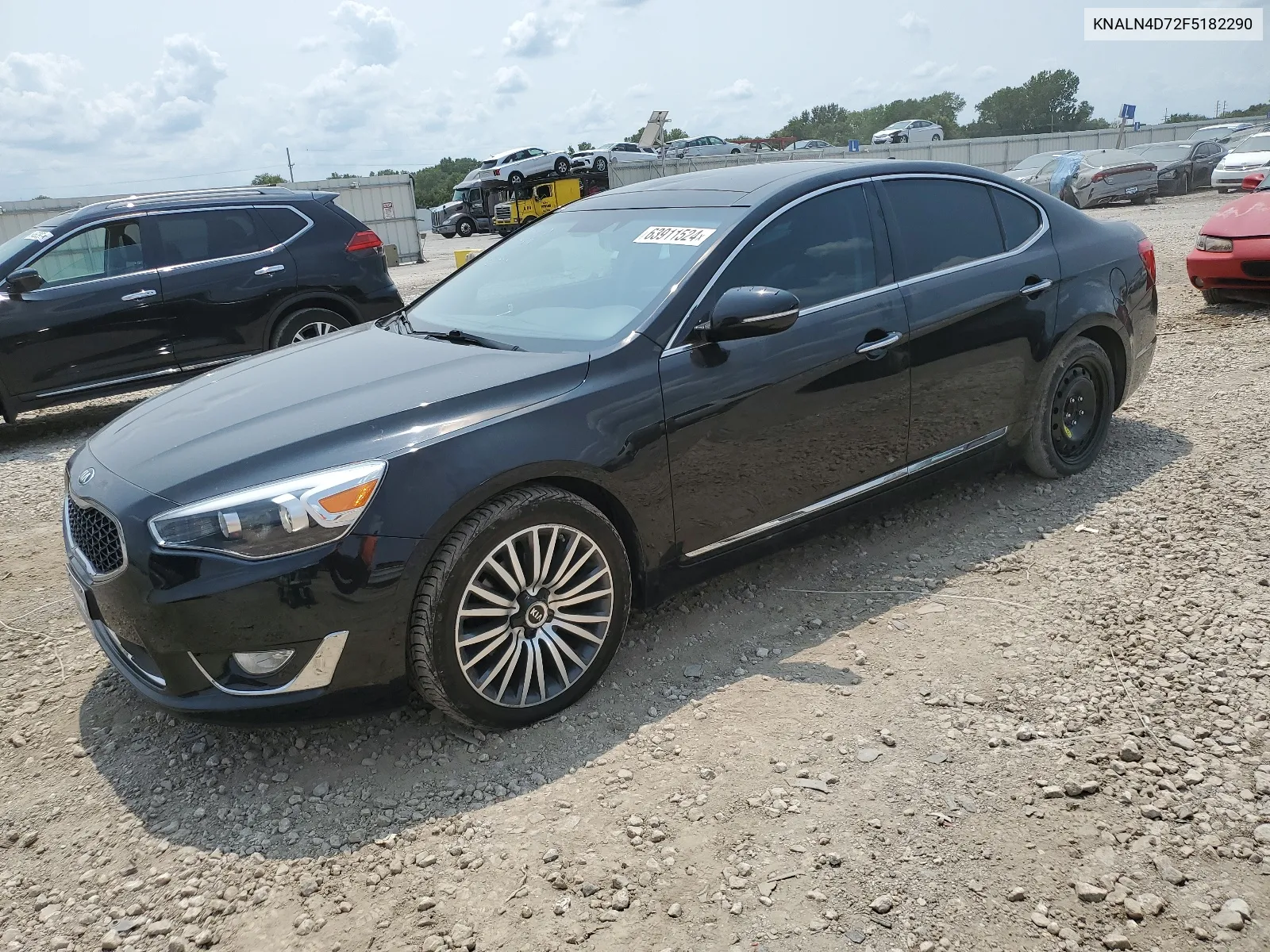 2015 Kia Cadenza Premium VIN: KNALN4D72F5182290 Lot: 63911524