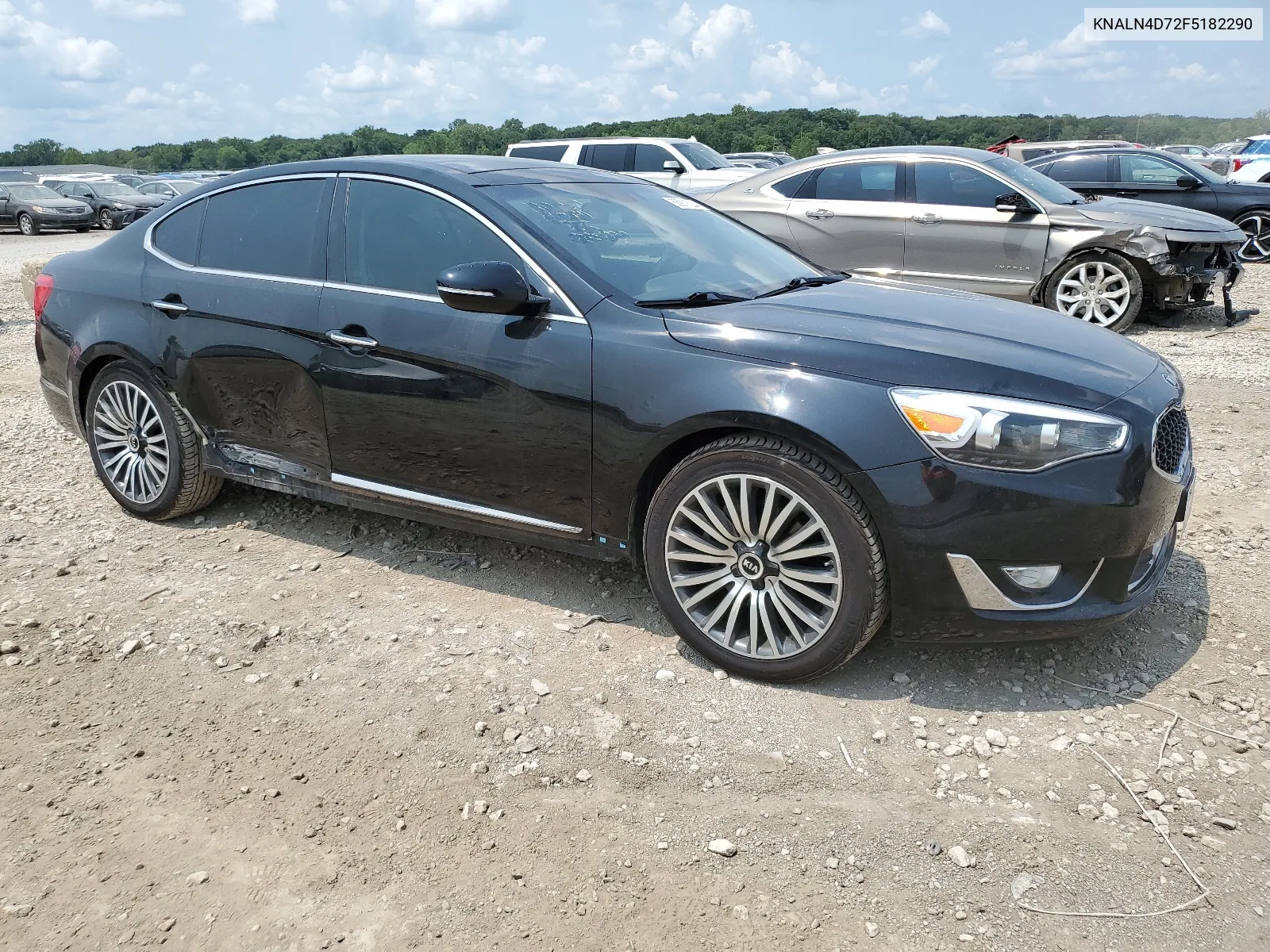 2015 Kia Cadenza Premium VIN: KNALN4D72F5182290 Lot: 63911524