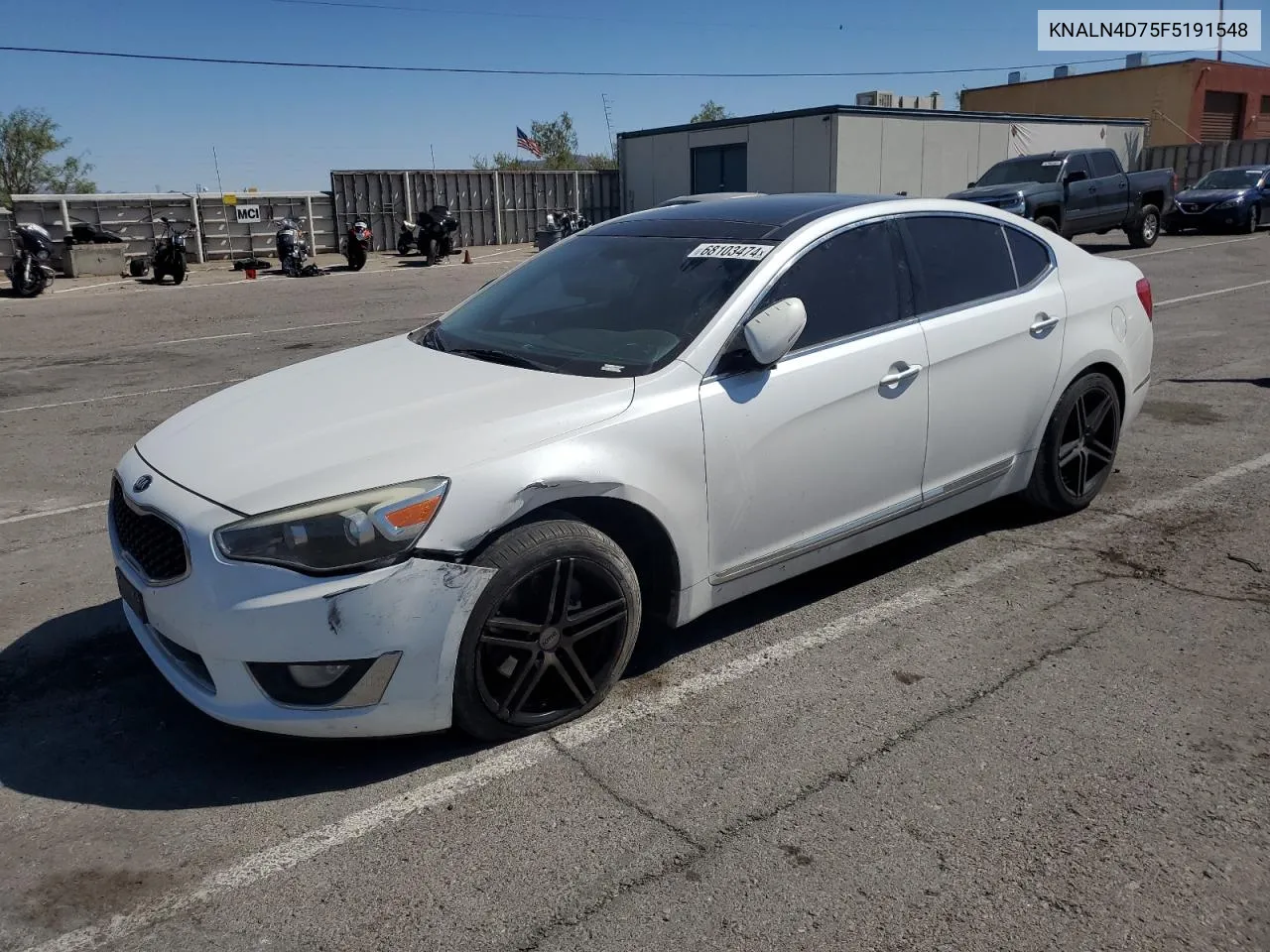 2015 Kia Cadenza Premium VIN: KNALN4D75F5191548 Lot: 68103474