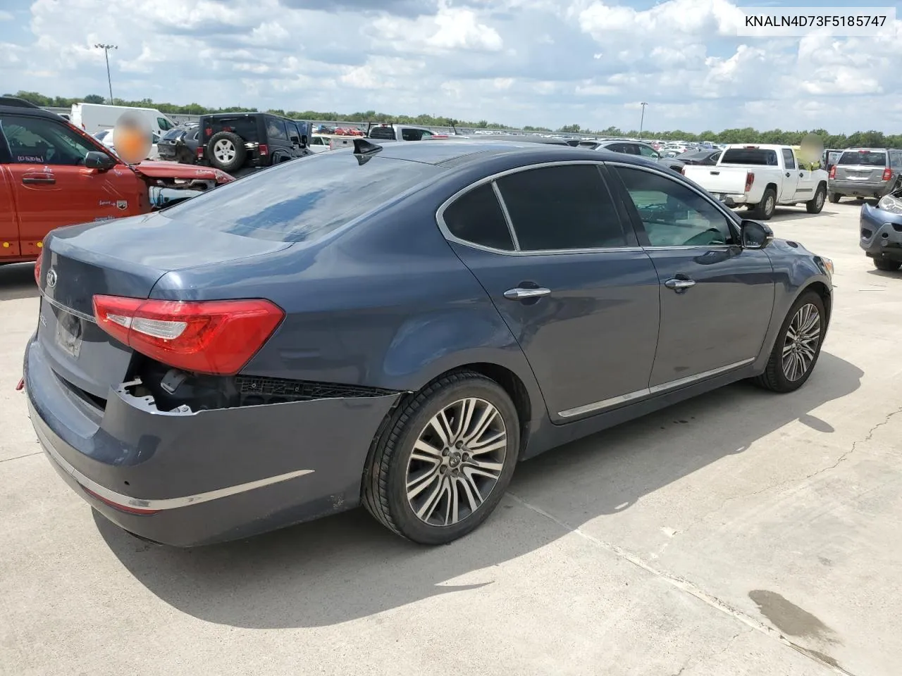 2015 Kia Cadenza Premium VIN: KNALN4D73F5185747 Lot: 70503164