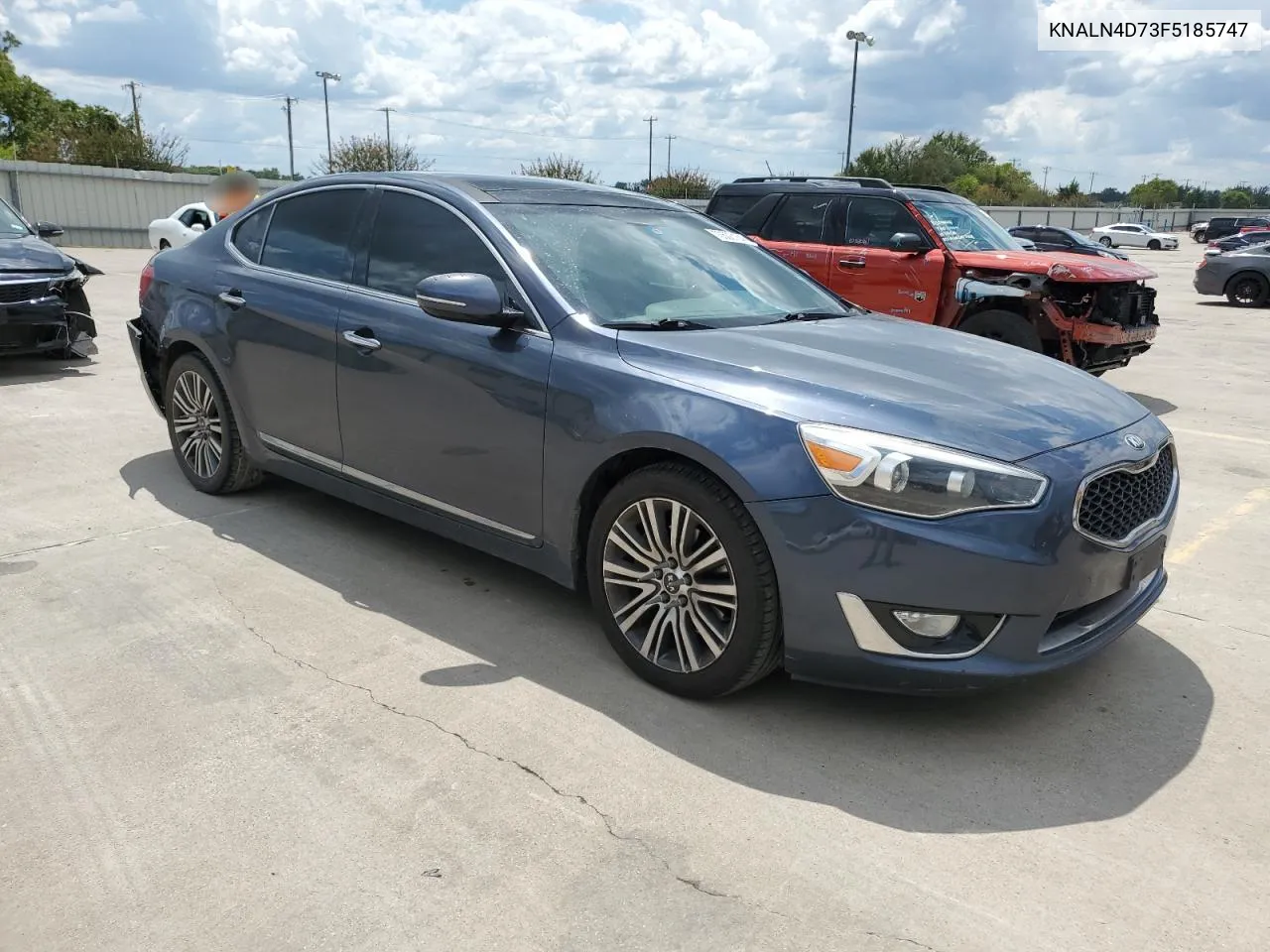 2015 Kia Cadenza Premium VIN: KNALN4D73F5185747 Lot: 70503164