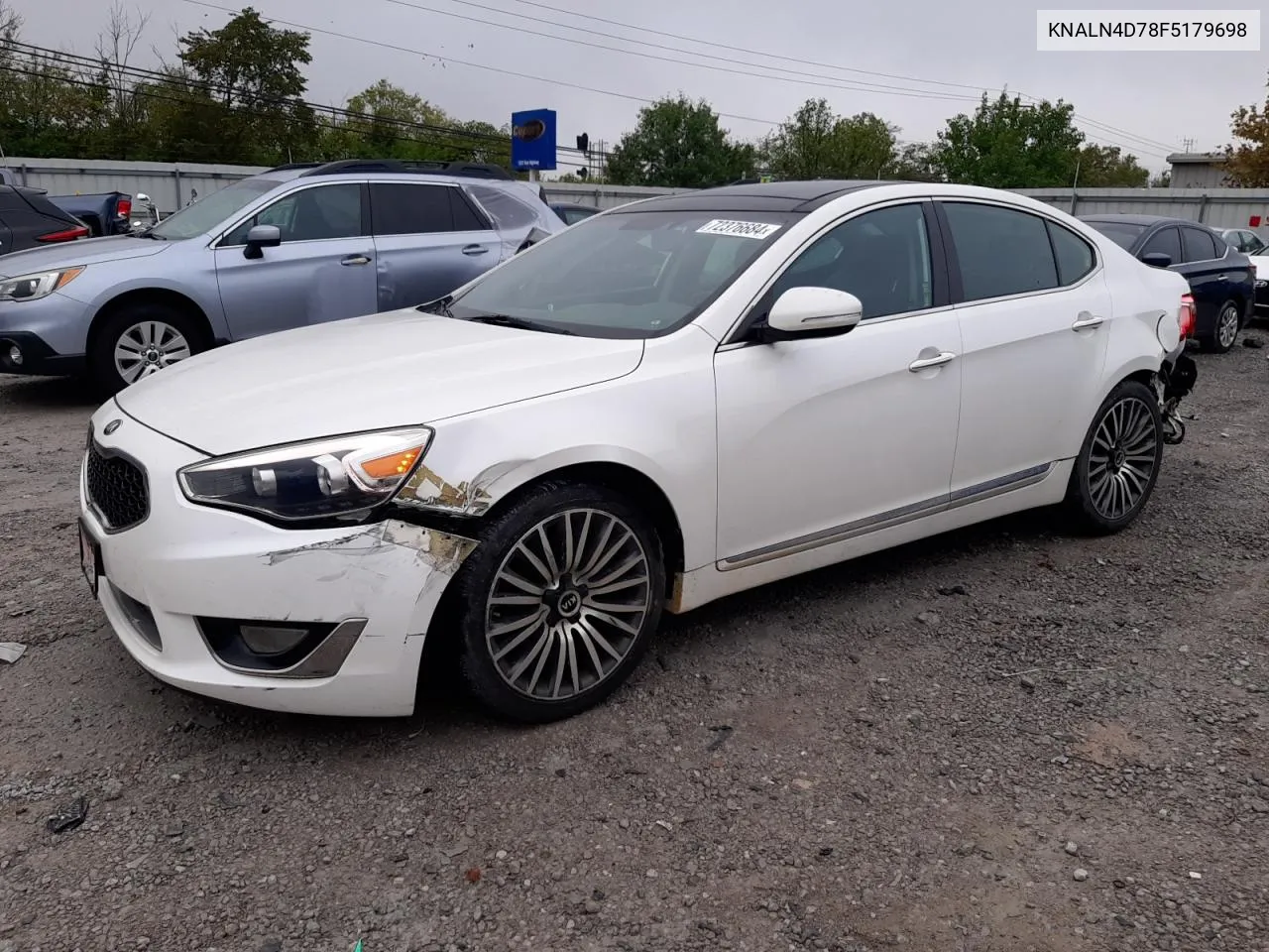 2015 Kia Cadenza Premium VIN: KNALN4D78F5179698 Lot: 72376684