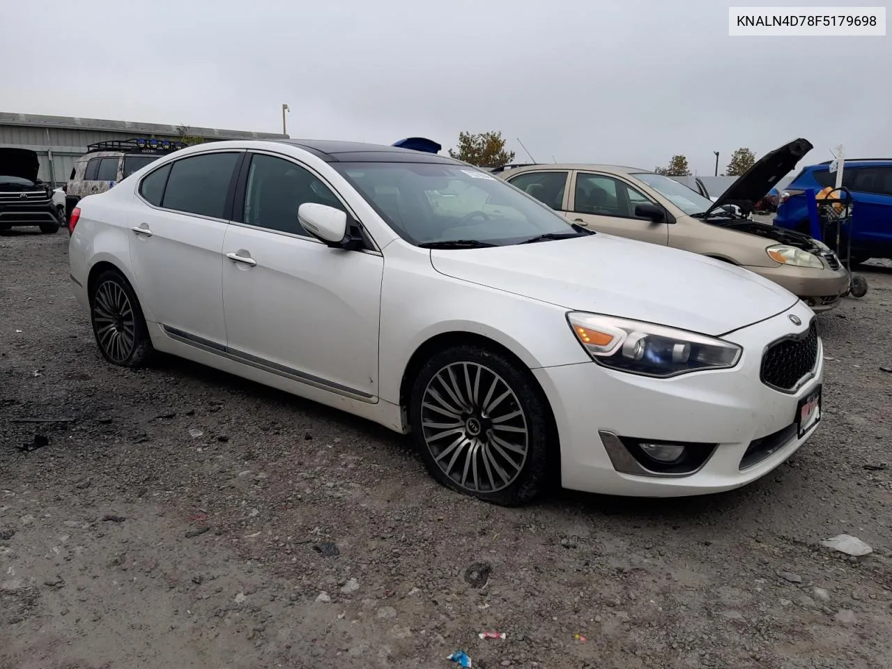 2015 Kia Cadenza Premium VIN: KNALN4D78F5179698 Lot: 72376684