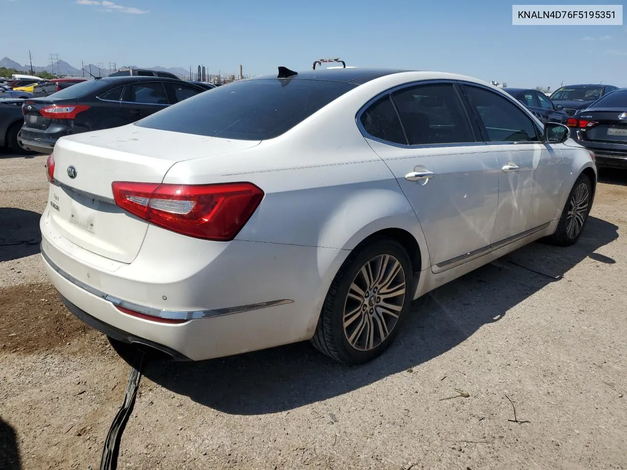 2015 Kia Cadenza Premium VIN: KNALN4D76F5195351 Lot: 72582884