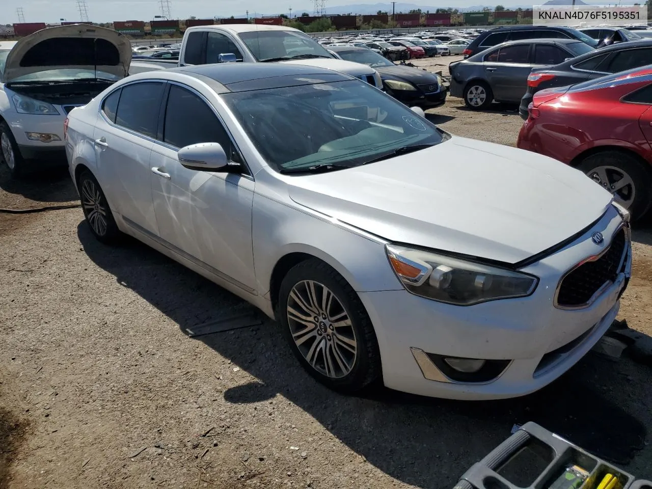 2015 Kia Cadenza Premium VIN: KNALN4D76F5195351 Lot: 72582884