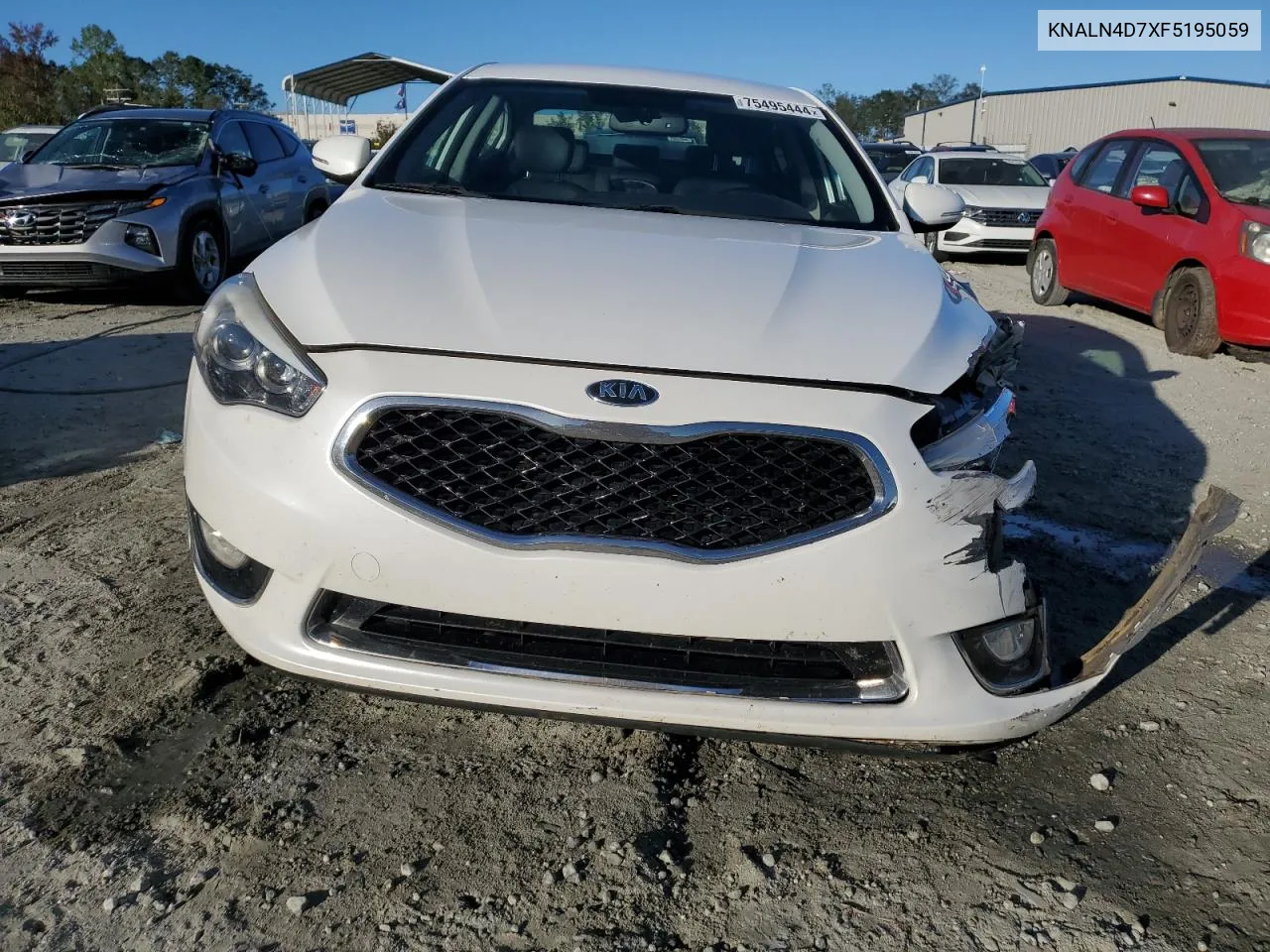 2015 Kia Cadenza Premium VIN: KNALN4D7XF5195059 Lot: 75495444