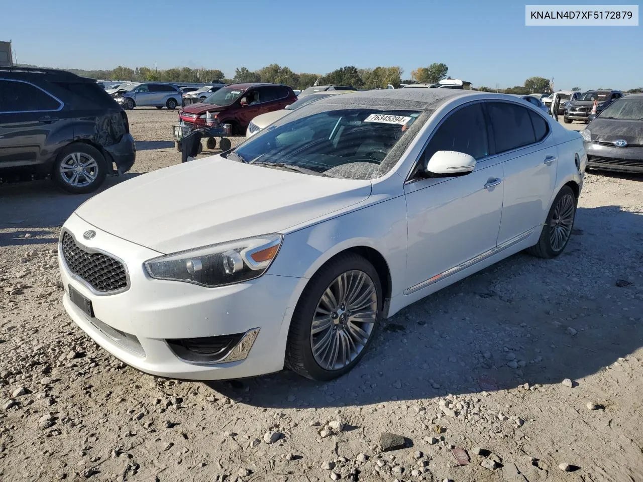 2015 Kia Cadenza Premium VIN: KNALN4D7XF5172879 Lot: 76345394