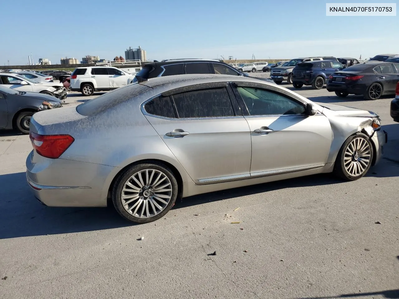 2015 Kia Cadenza Premium VIN: KNALN4D70F5170753 Lot: 77714704