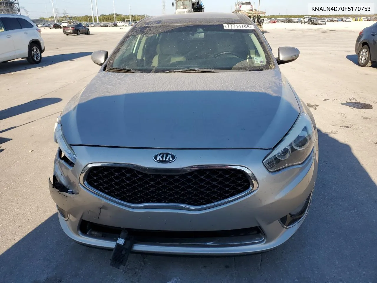 2015 Kia Cadenza Premium VIN: KNALN4D70F5170753 Lot: 77714704