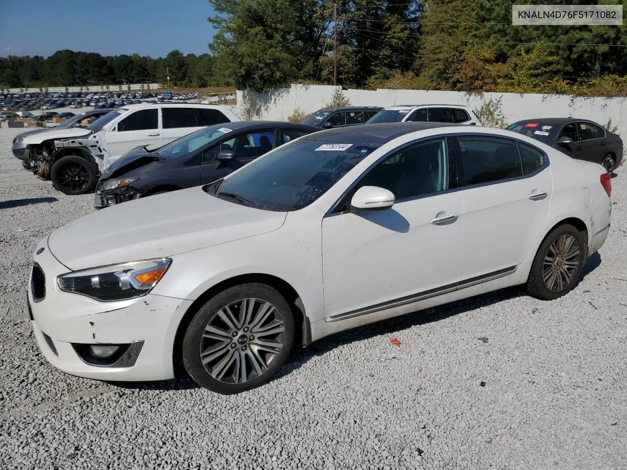 2015 Kia Cadenza Premium VIN: KNALN4D76F5171082 Lot: 77763144