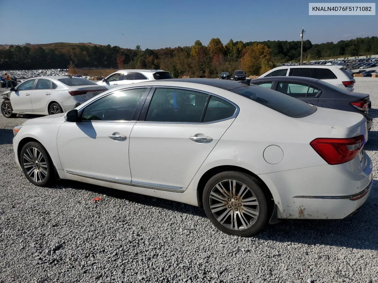 2015 Kia Cadenza Premium VIN: KNALN4D76F5171082 Lot: 77763144