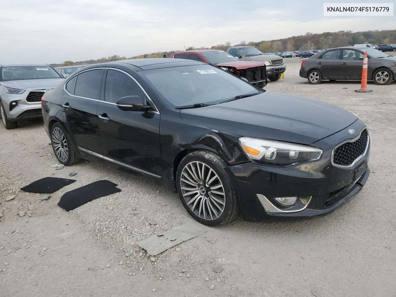 2015 Kia Cadenza Premium VIN: KNALN4D74F5176779 Lot: 77789274