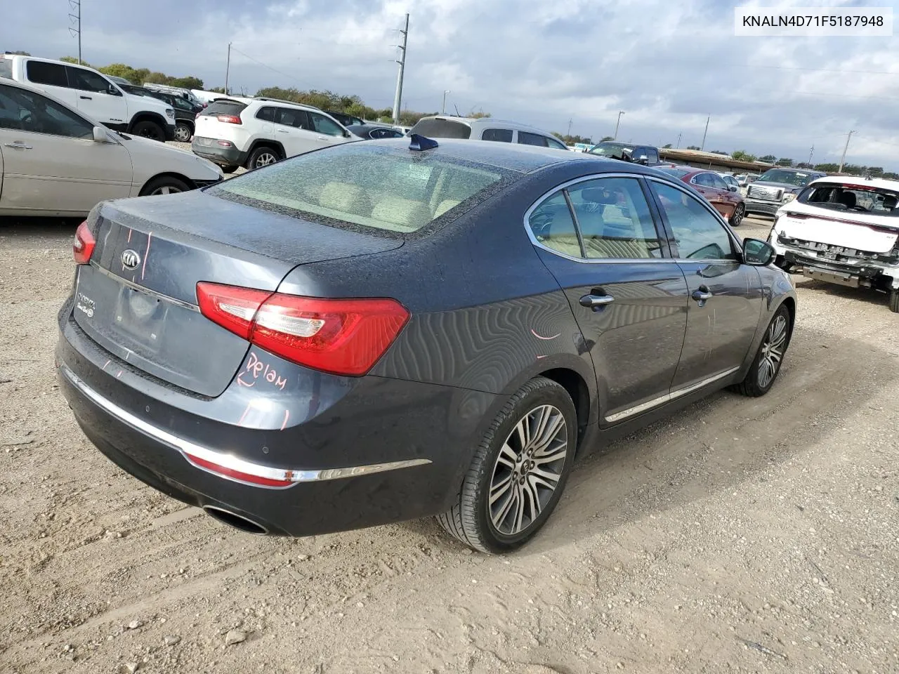 2015 Kia Cadenza Premium VIN: KNALN4D71F5187948 Lot: 77953924