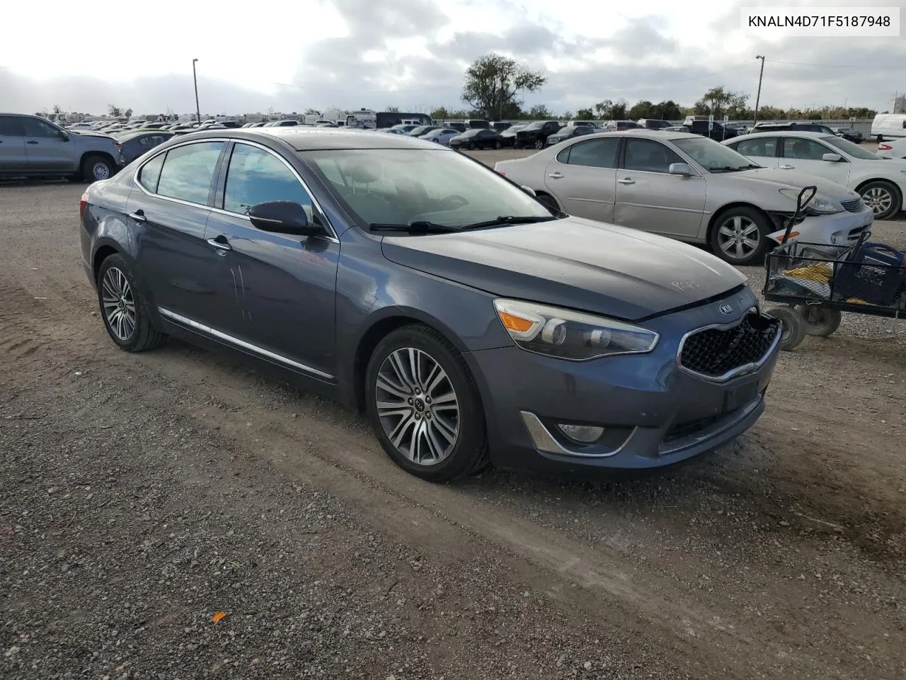 2015 Kia Cadenza Premium VIN: KNALN4D71F5187948 Lot: 77953924