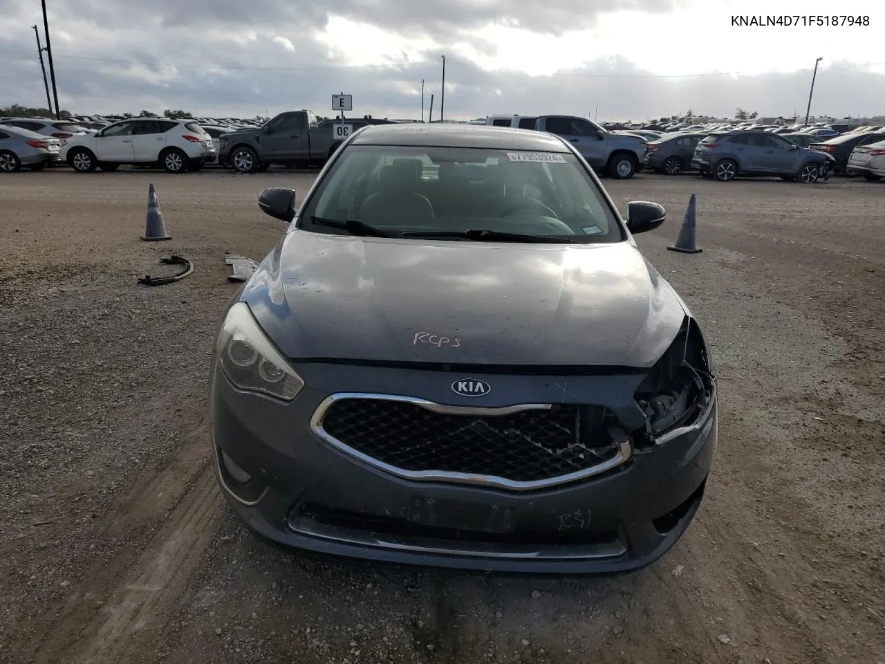 2015 Kia Cadenza Premium VIN: KNALN4D71F5187948 Lot: 77953924