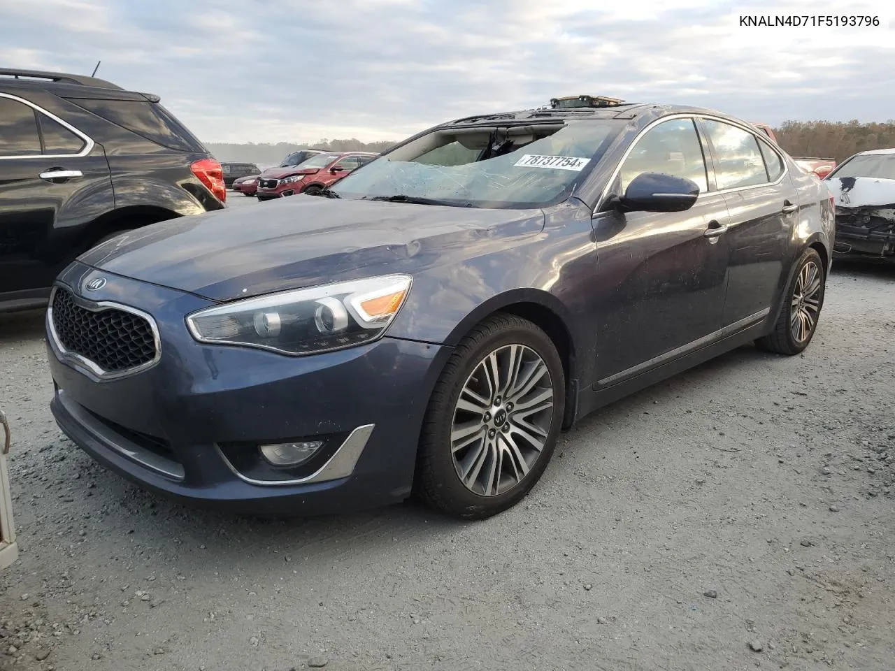 2015 Kia Cadenza Premium VIN: KNALN4D71F5193796 Lot: 78737754