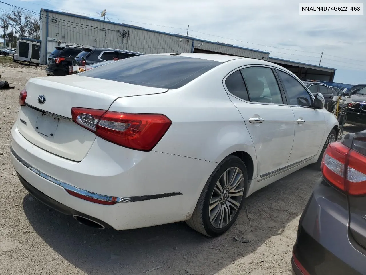 KNALN4D74G5221463 2016 Kia Cadenza Luxury