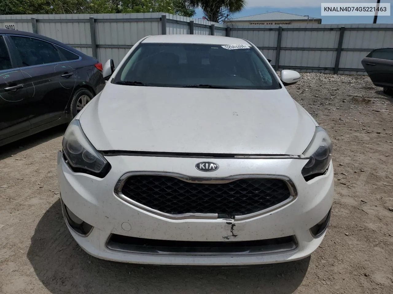 2016 Kia Cadenza Luxury VIN: KNALN4D74G5221463 Lot: 52043394