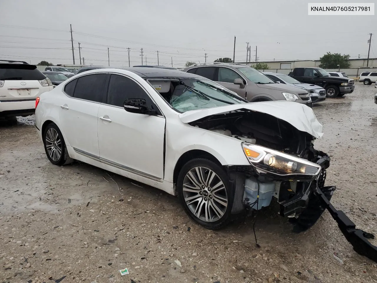 2016 Kia Cadenza Luxury VIN: KNALN4D76G5217981 Lot: 69538064