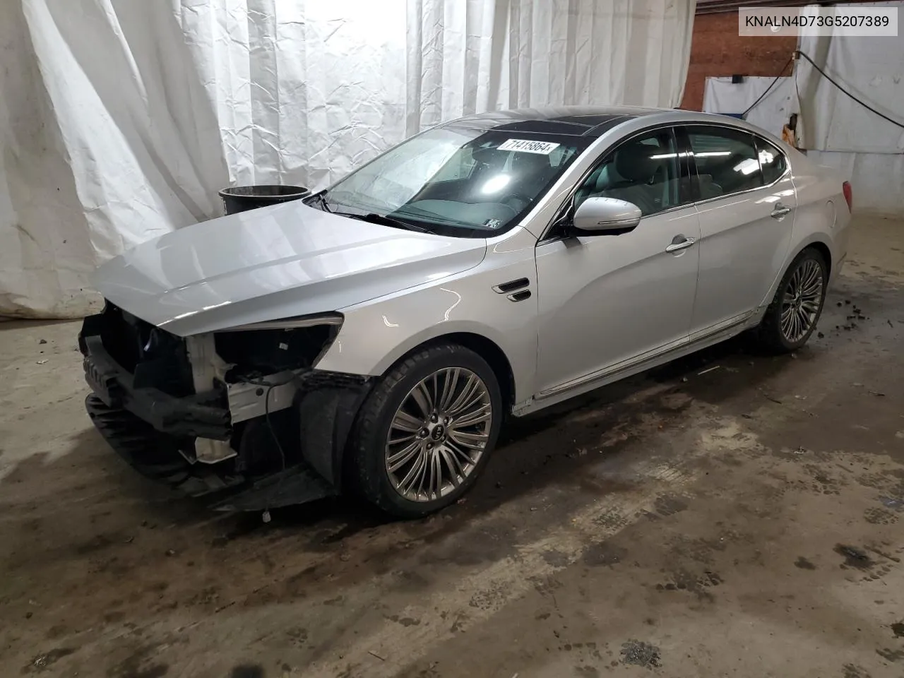 KNALN4D73G5207389 2016 Kia Cadenza Luxury