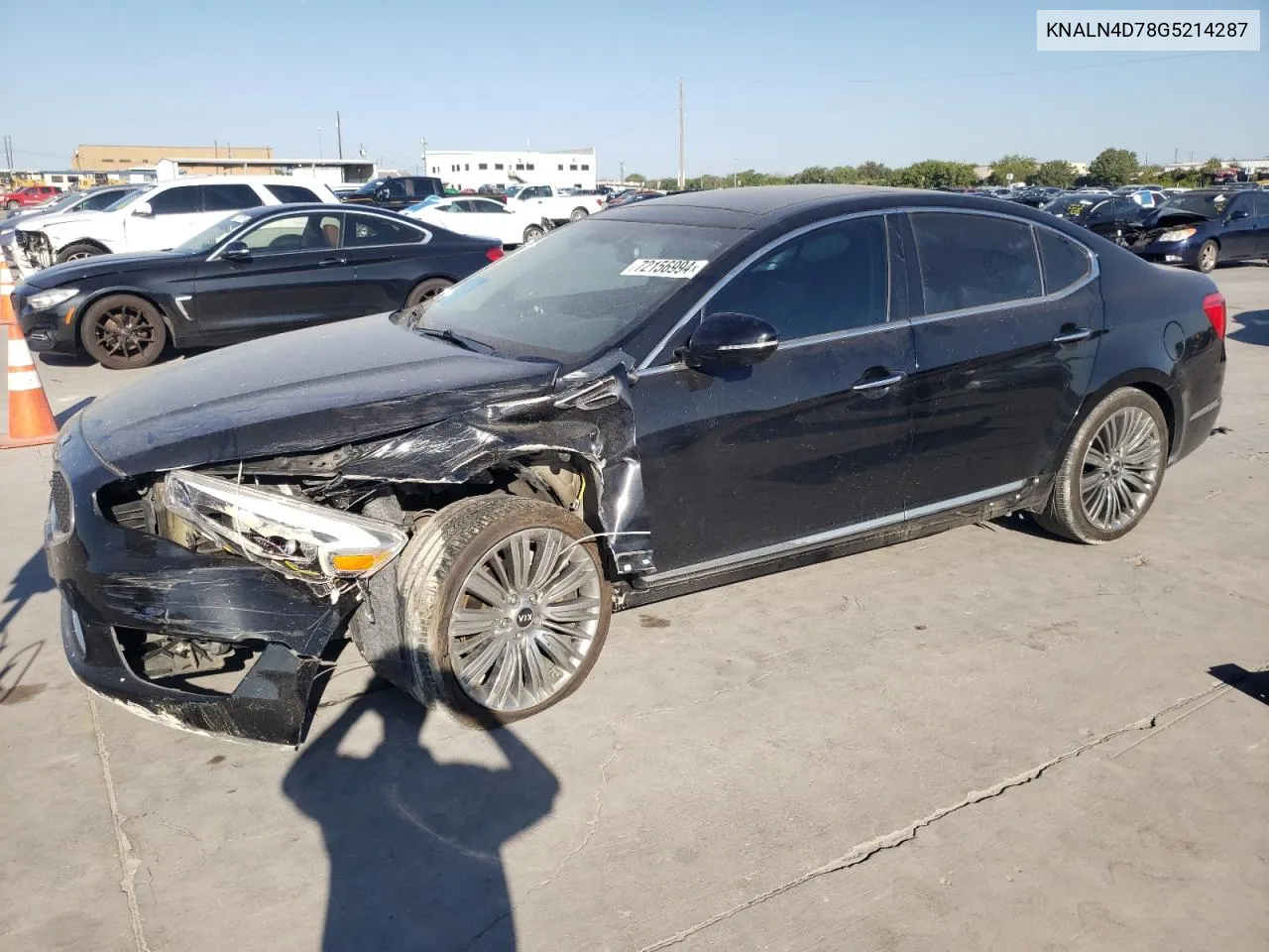 KNALN4D78G5214287 2016 Kia Cadenza Luxury