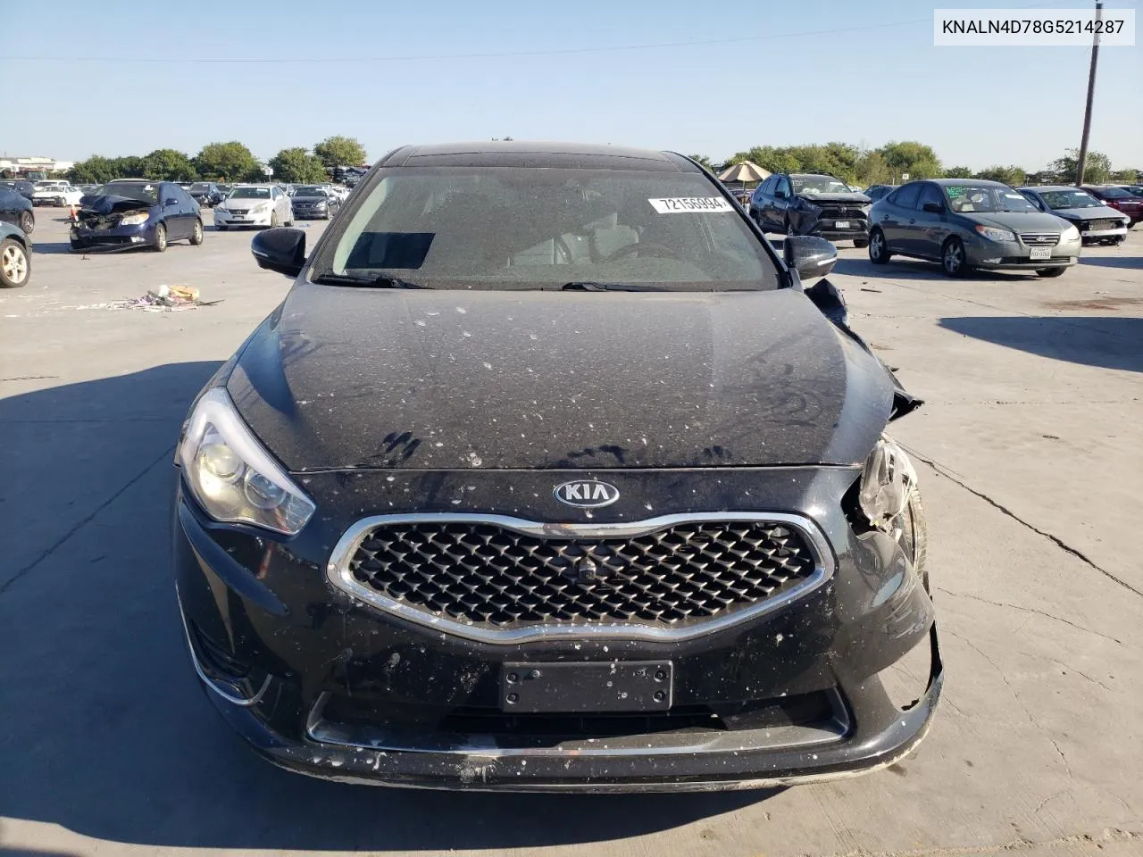 KNALN4D78G5214287 2016 Kia Cadenza Luxury