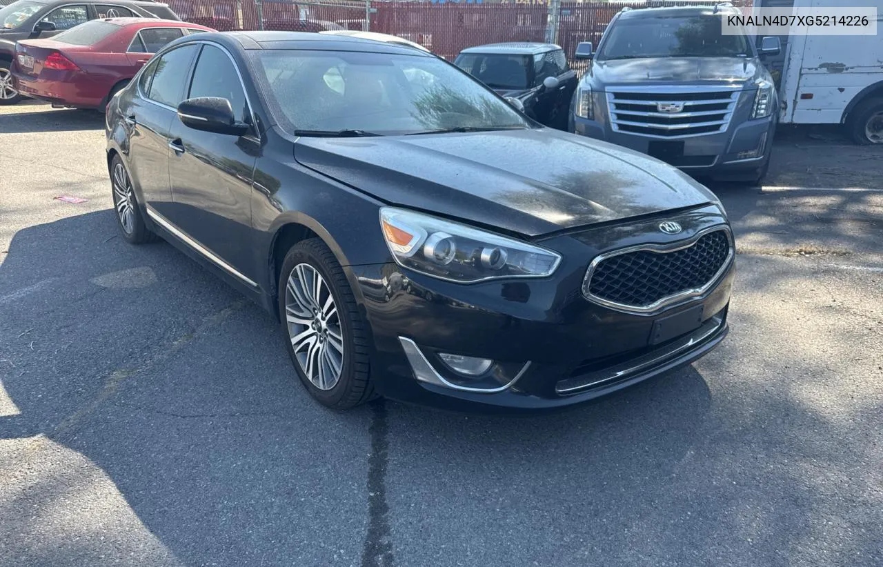 2016 Kia Cadenza Luxury VIN: KNALN4D7XG5214226 Lot: 74809724