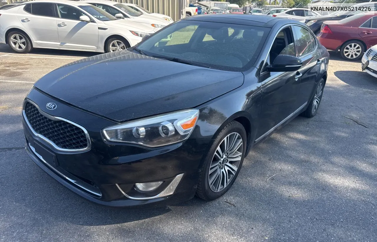 2016 Kia Cadenza Luxury VIN: KNALN4D7XG5214226 Lot: 74809724