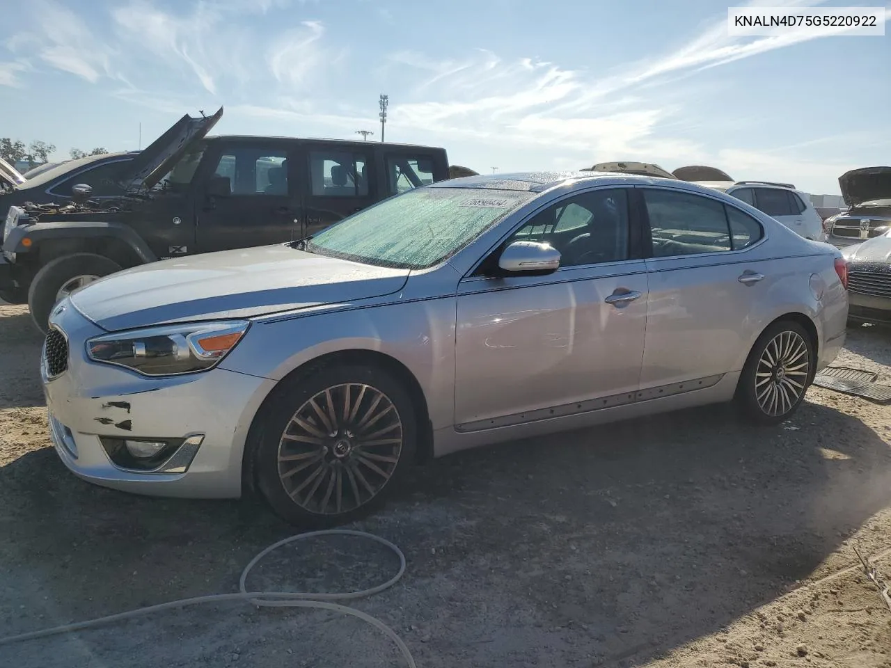 2016 Kia Cadenza Luxury VIN: KNALN4D75G5220922 Lot: 75890434