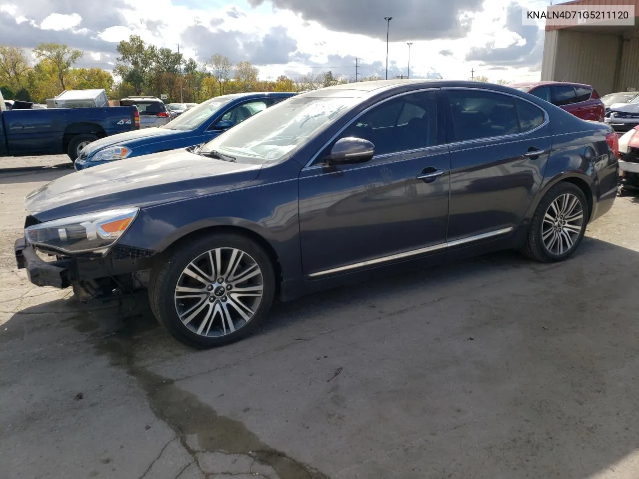 2016 Kia Cadenza Luxury VIN: KNALN4D71G5211120 Lot: 76015634