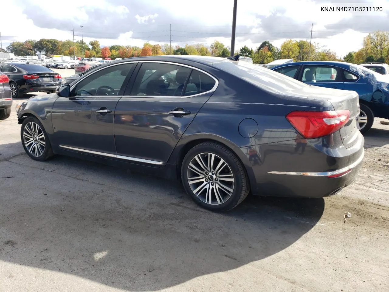 2016 Kia Cadenza Luxury VIN: KNALN4D71G5211120 Lot: 76015634