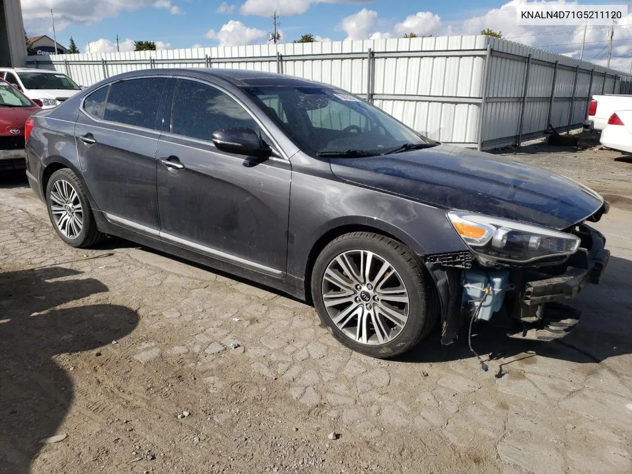 2016 Kia Cadenza Luxury VIN: KNALN4D71G5211120 Lot: 76015634