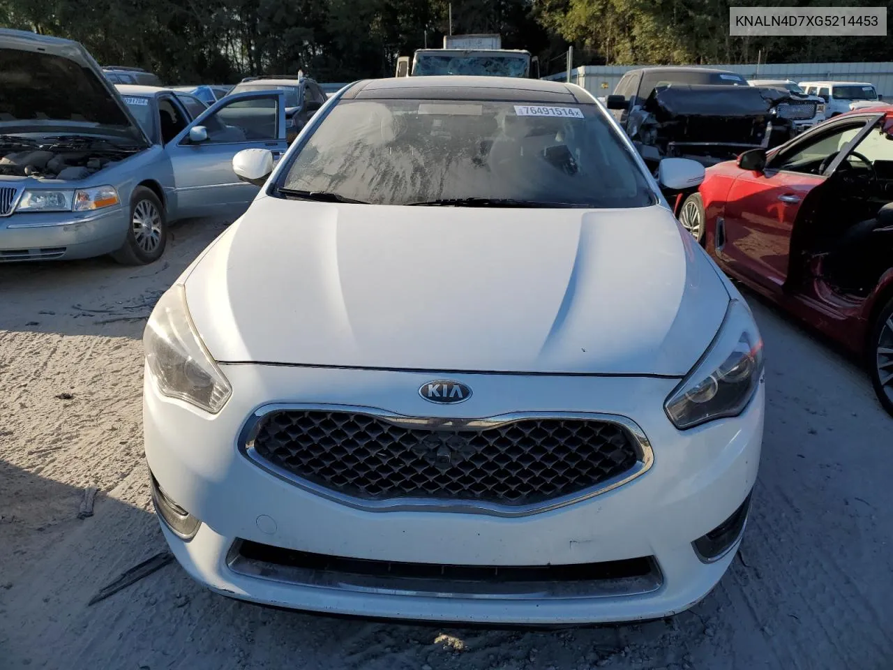 2016 Kia Cadenza Luxury VIN: KNALN4D7XG5214453 Lot: 76491514