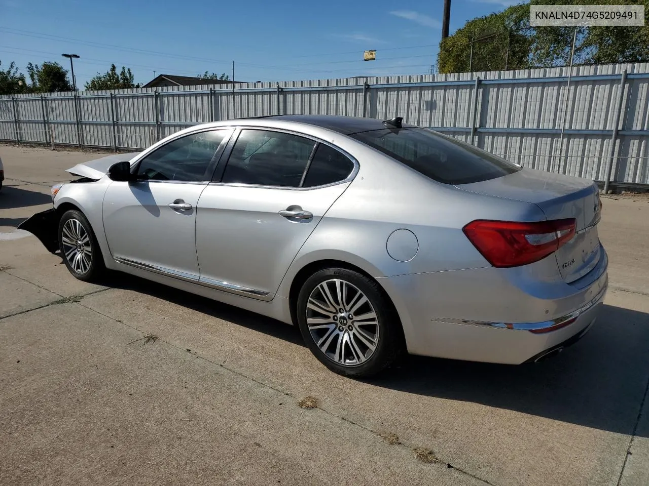 2016 Kia Cadenza Luxury VIN: KNALN4D74G5209491 Lot: 77173114