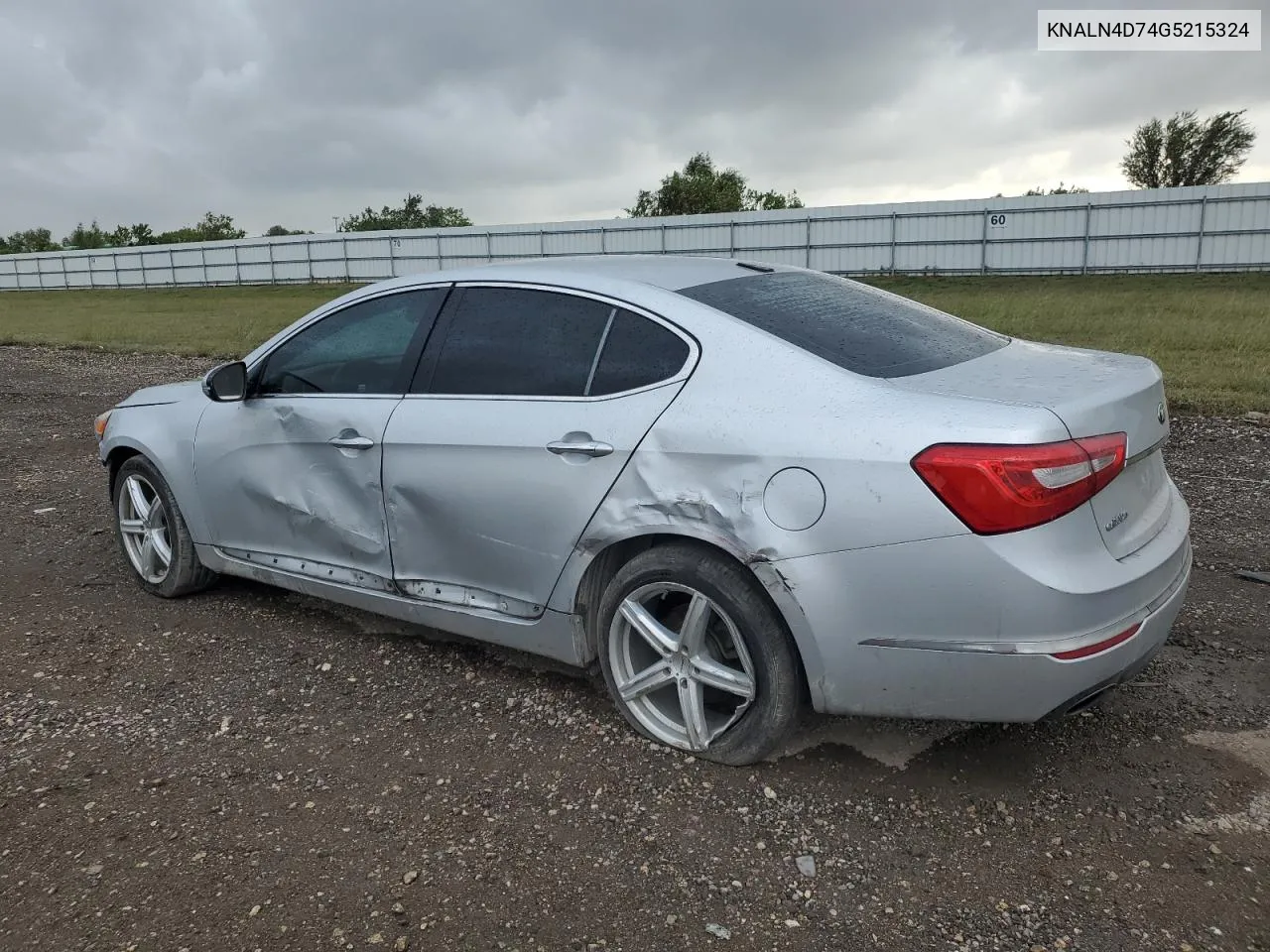 2016 Kia Cadenza Luxury VIN: KNALN4D74G5215324 Lot: 78393644