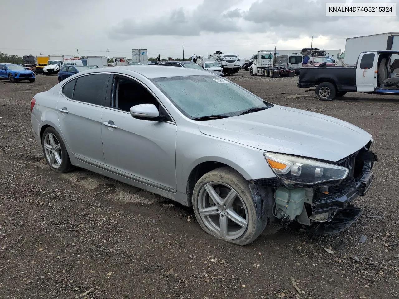 2016 Kia Cadenza Luxury VIN: KNALN4D74G5215324 Lot: 78393644