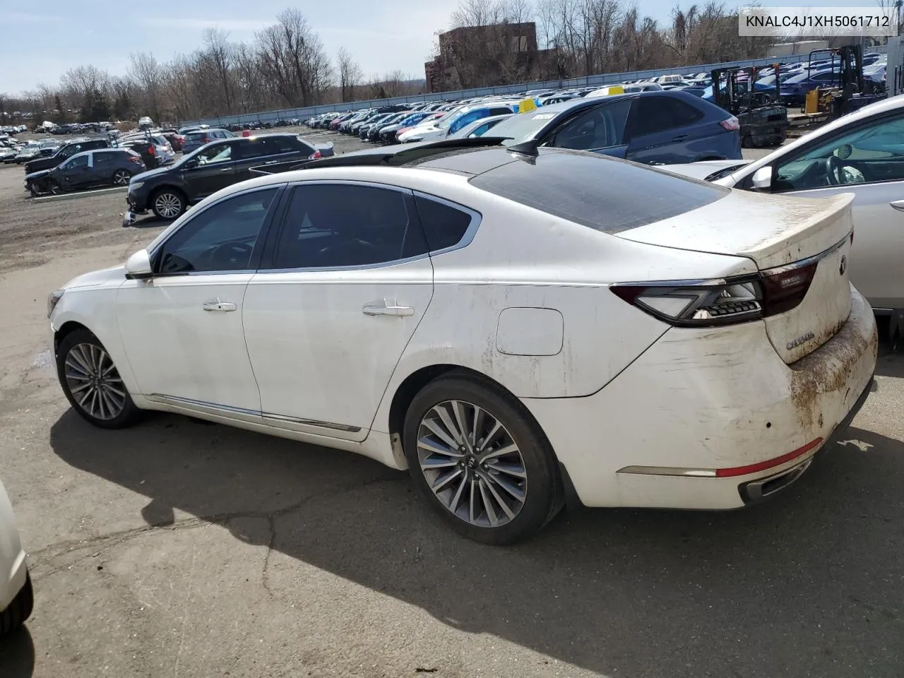 KNALC4J1XH5061712 2017 Kia Cadenza Premium