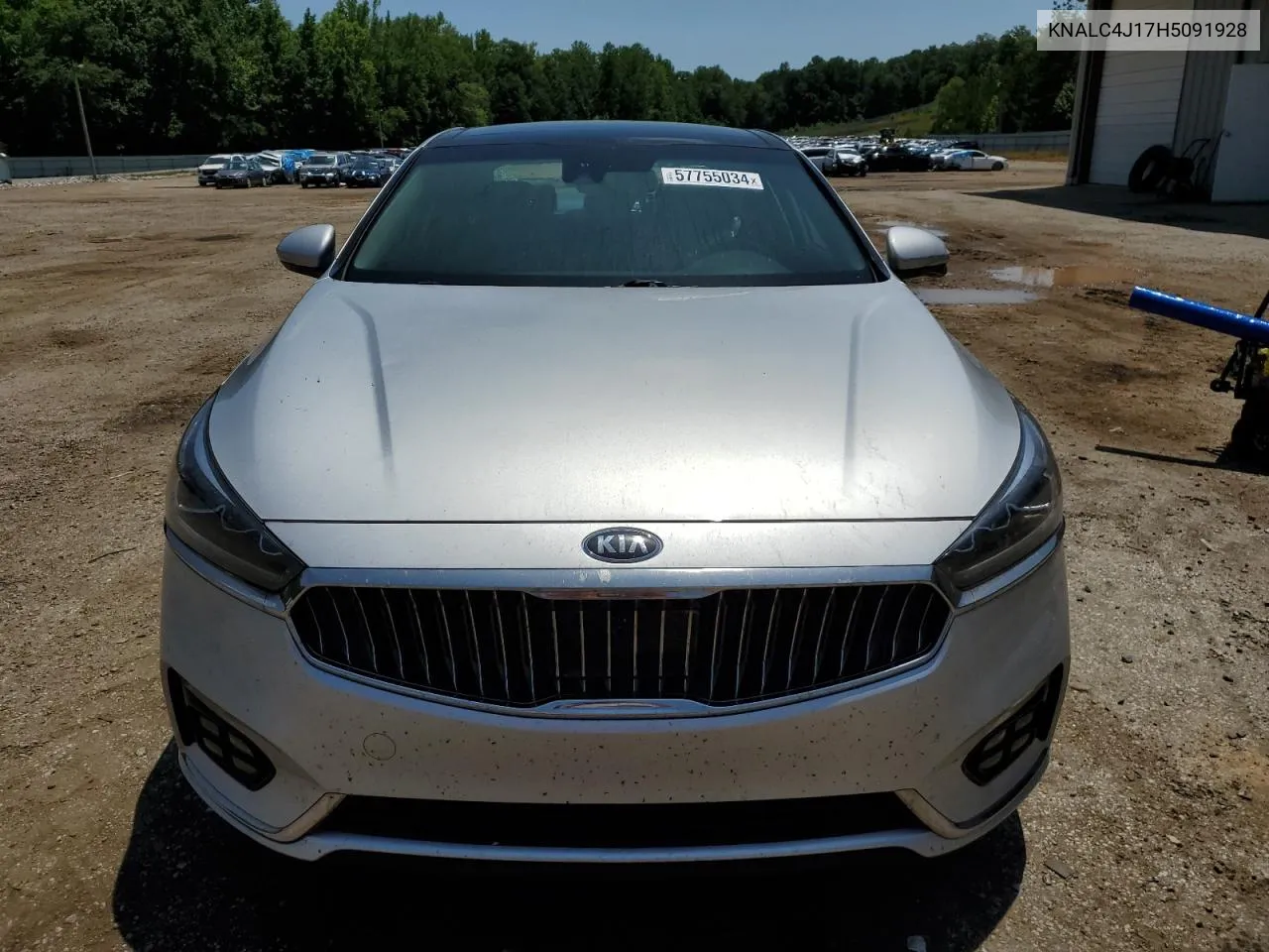 2017 Kia Cadenza Premium VIN: KNALC4J17H5091928 Lot: 57755034