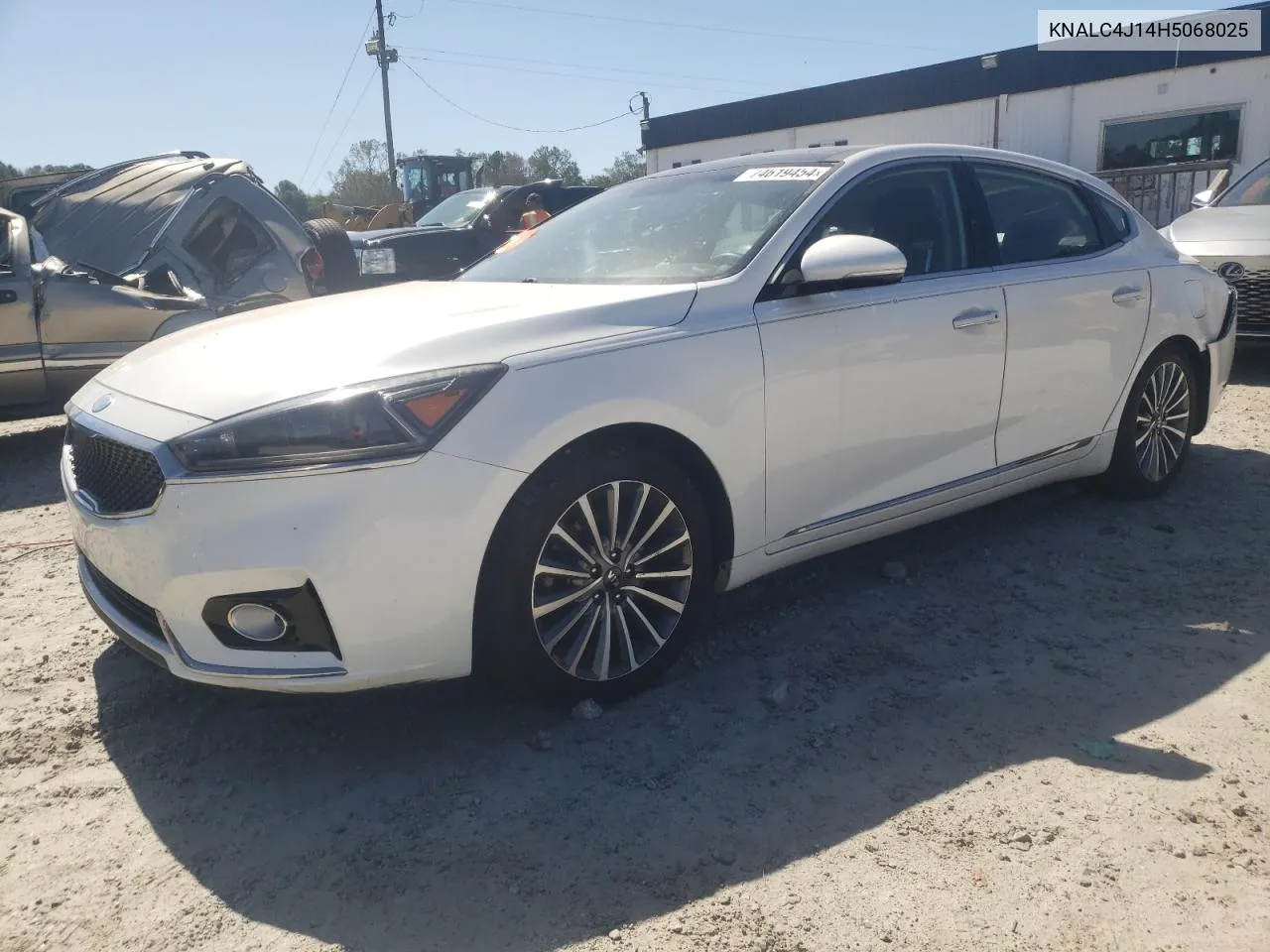 2017 Kia Cadenza Premium VIN: KNALC4J14H5068025 Lot: 74619454