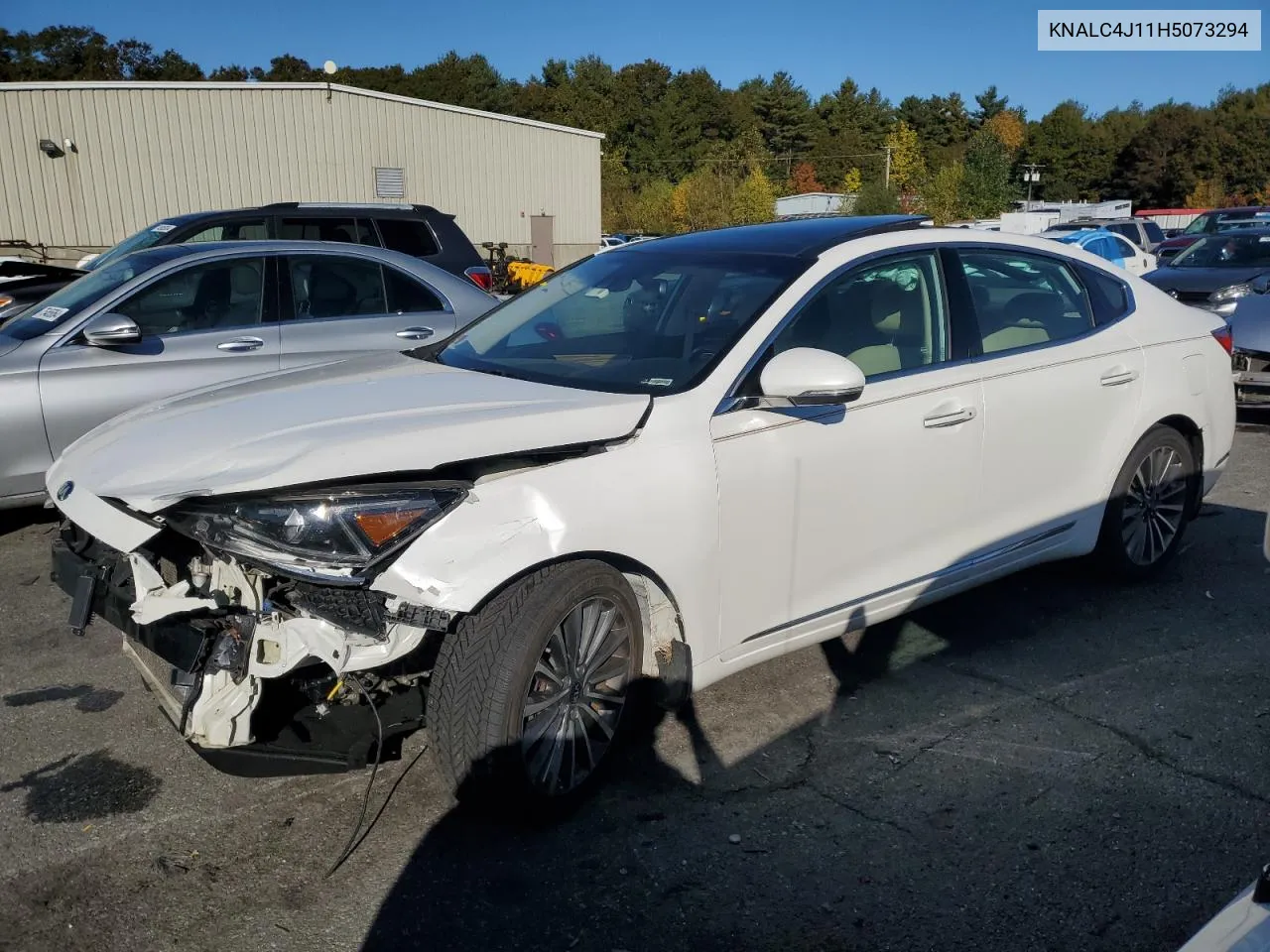 2017 Kia Cadenza Premium VIN: KNALC4J11H5073294 Lot: 75508654