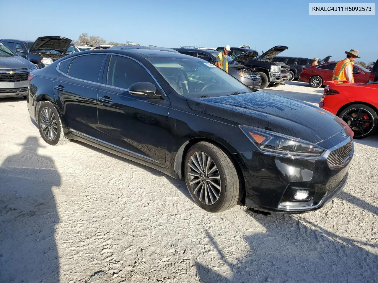 2017 Kia Cadenza Premium VIN: KNALC4J11H5092573 Lot: 76336364