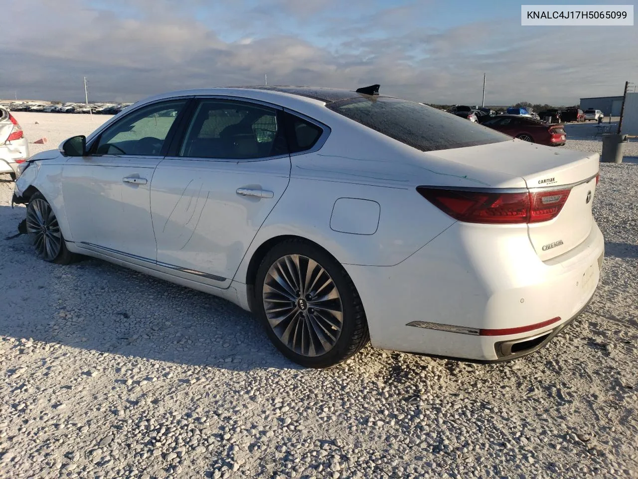 2017 Kia Cadenza Premium VIN: KNALC4J17H5065099 Lot: 77783244