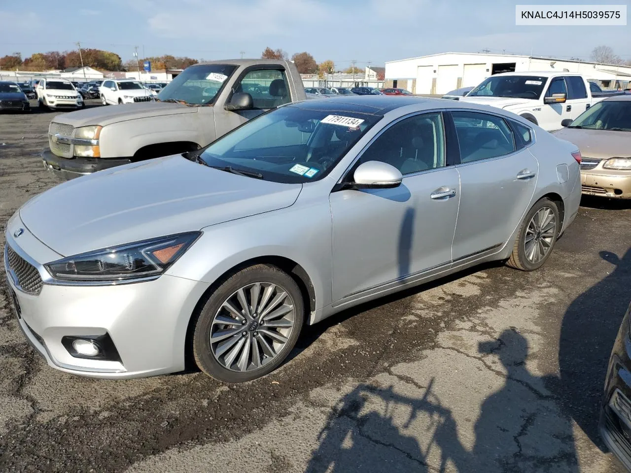 2017 Kia Cadenza Premium VIN: KNALC4J14H5039575 Lot: 77911134