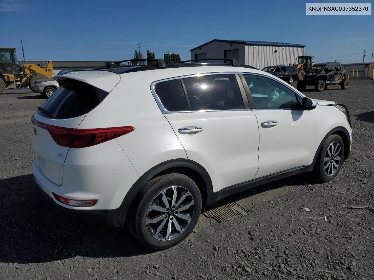 KNDPN3AC0J7352370 2018 Kia Sportage Ex